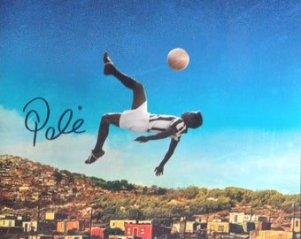 Pele - Signed Autographed 8x10 Photo W/ 3rd Party COA - Brazil - Soccer/Football Icon - (d.2022)