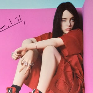 Billie eilish autograph - Etsy 日本