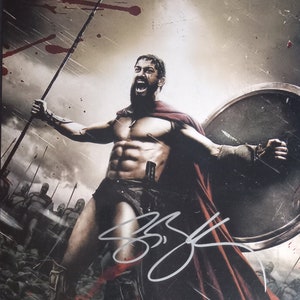 Gerard Butler 8x10 Signed Autographed Photo W/ 3rd Party Authentication - 300
