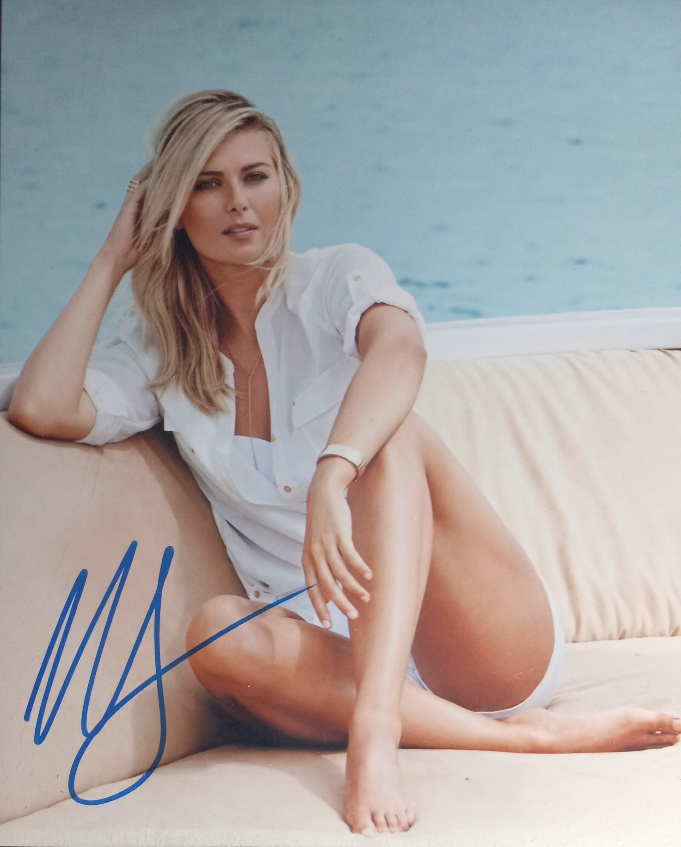 Maria Sharapova 8x10 Signed Autographed Photo W/ JFA COA Beautiful Tennis Great Etsy