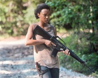 Sonequa Martin-Green 8x10 Signed Autographed Photo W/ A1COA - Sasha Williams - The Walking Dead