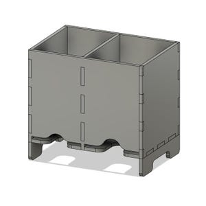 Distributore bifacciale per toploader e bustine portacarte (taglio laser)