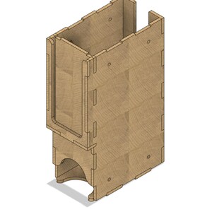 Magnetic Stackable Pack Dispenser - Holds TCG Booster Packs (Laser Cut)