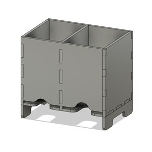 Doppelseitiger Dispenser für Toploader & Kartenhüllen (Laser Cut)