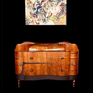 Vintage Art Deco Vanity Dresser