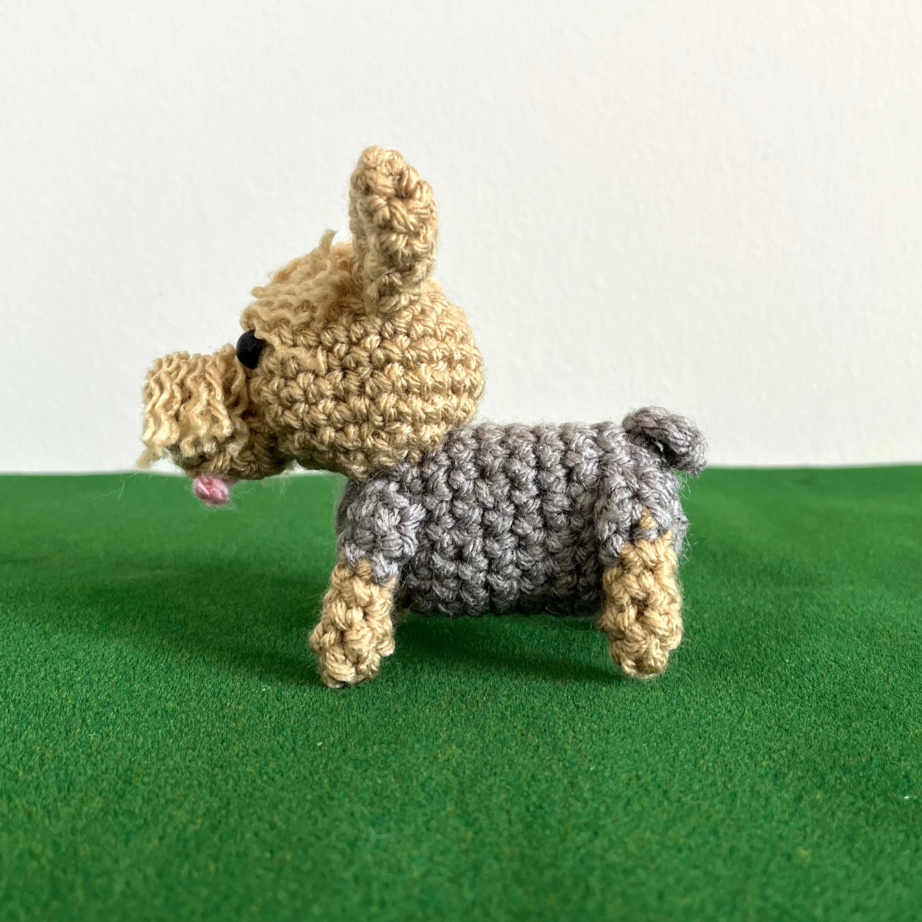 Mini Yorkie Crochet PDF PATTERN Yorkshire Terrier Yorkie Etsy