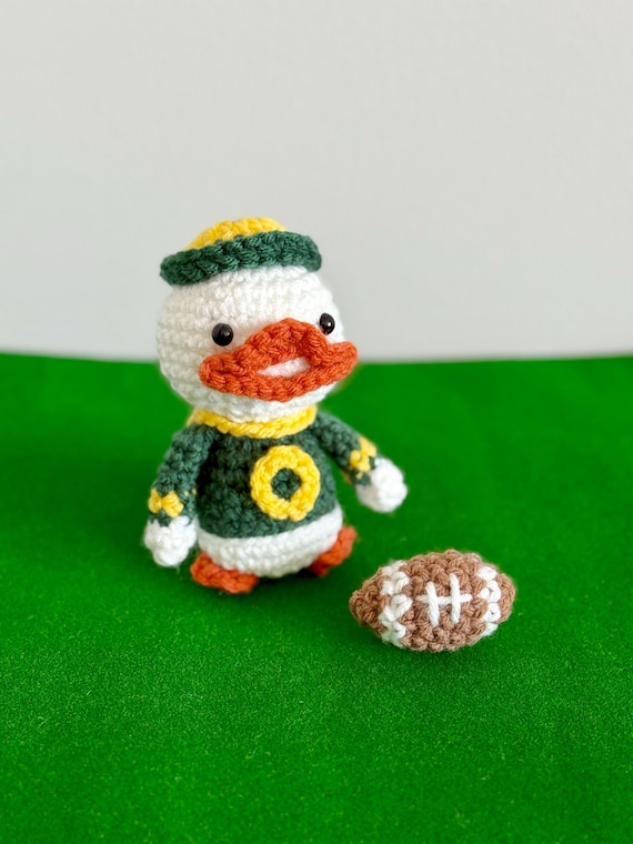 Duck Mascot Crochet [PDF PATTERN] ~ Duck From Oregon Amigurumi