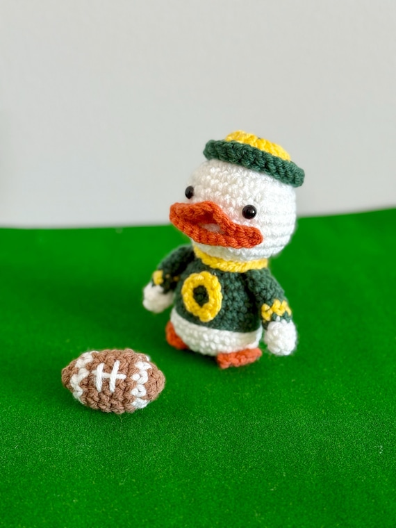 Duck Mascot Crochet [PDF PATTERN] ~ Duck From Oregon Amigurumi