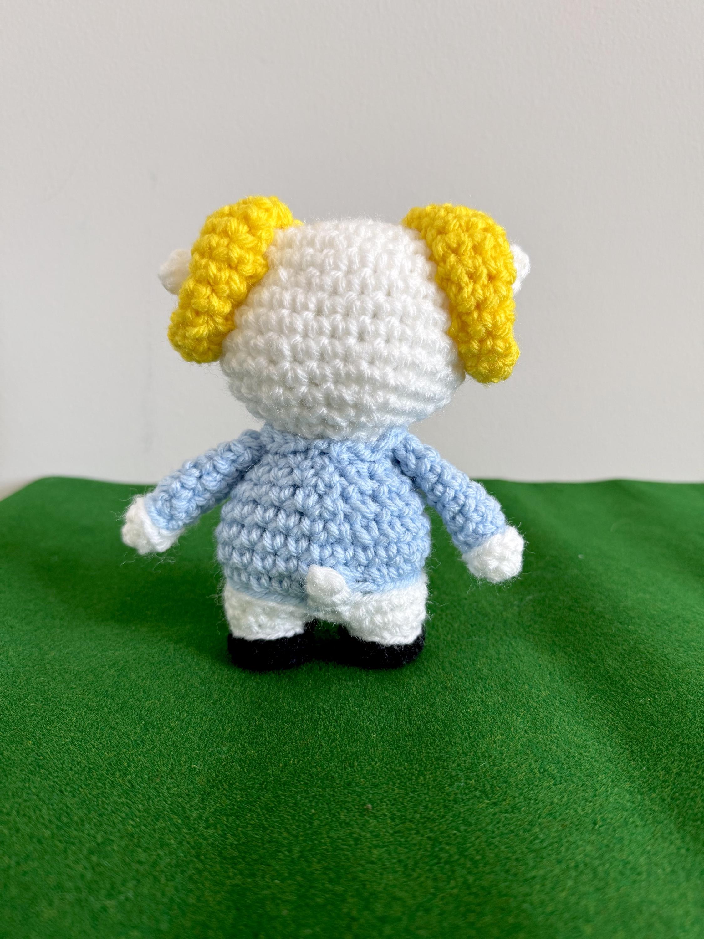 Ram Mascot Crochet [PDF PATTERN] ~ Carolinian Rams Amigurumi ~ College ...
