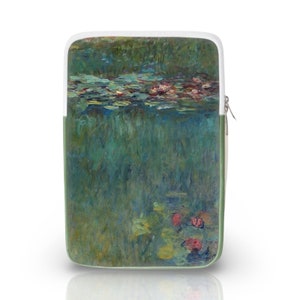 Claude Monet Laptophülle &quot;Water Lilies, 1906&quot; Ästhetische Kunst Laptophülle - Macbook Pro Hülle