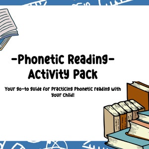 Phonetic Reading Activity Pack