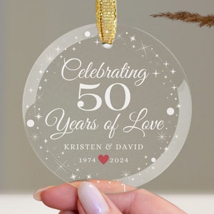 50th Wedding Anniversary Gifts For Couples Gift 50th Anniversary Gifts For Parents 50th Anniversary Gift for Couple Gift For Husband Gift