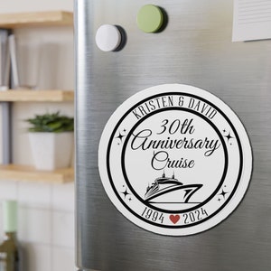 Cruise Door Magnets Cruise Door Decorations Cruise Magnets Cruise Ship Door Decoration For 30th Anniversary Gifts 30th Wedding Anniversary