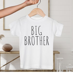 Big Brother Shirt, Big Bro Shirt, Big Brother Shirts Big Brother Gift For Big Brother Birth Announcement Pregnancy Reveal Cute Baby Reveal