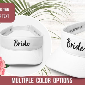 Bride To Be Commander Hat Sports Travel Driving Baseball Hat Sunblock Golf Visor Bride To Be Golf Visor with Veil – Stag & Hen main image 3