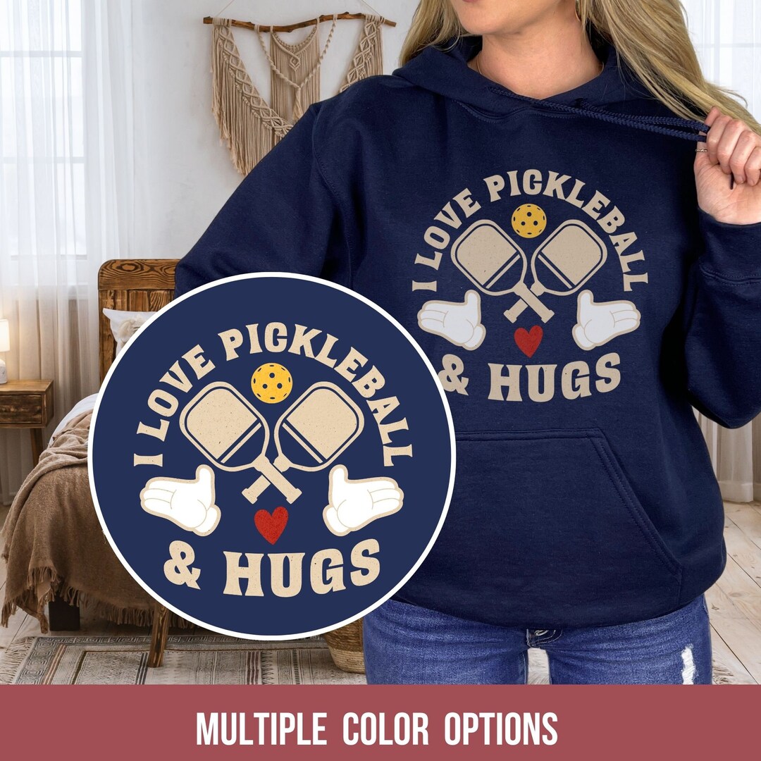 Pickleball Gift Cute Pickleball Hoodie Pickleball Player Gift Etsy