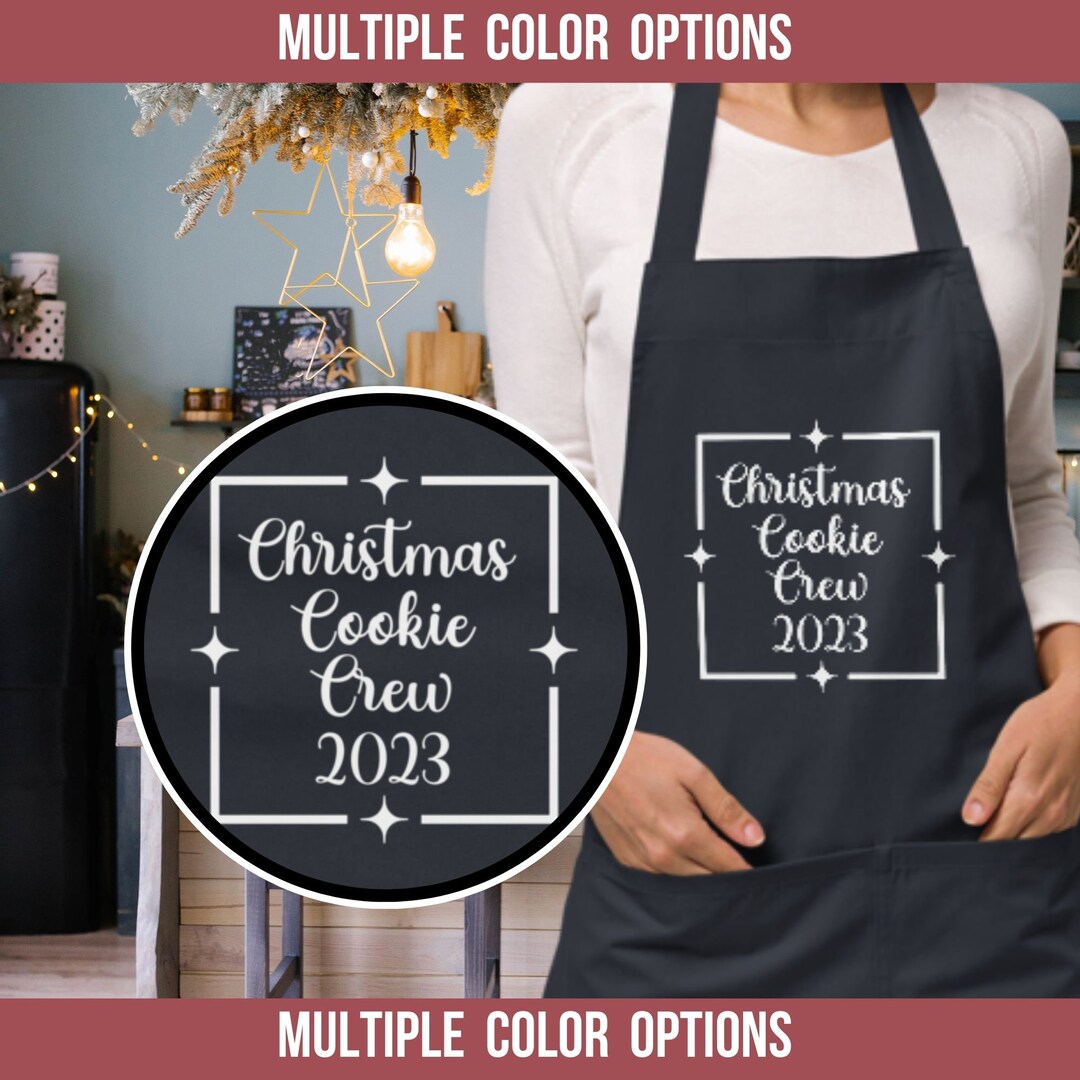 Christmas Baking Apron Christmas Party Aprons Baking Gifts Etsy