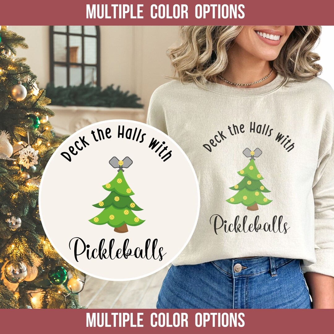 Pickleball Gift Cute Pickleball Sweatshirt Pickleball Player Etsy