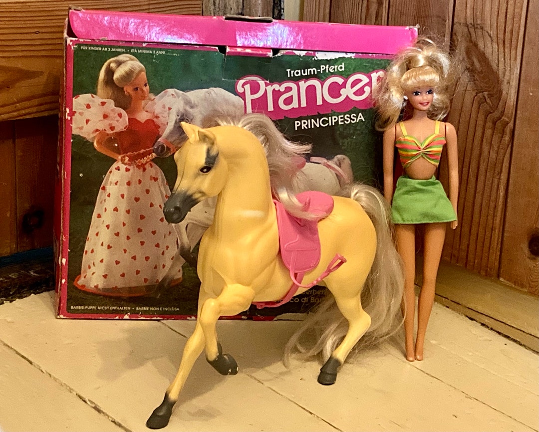 Barbie Dream Horse Prancer White Vintage 1983#7263 Pre-Owned