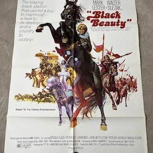 Black Beauty (1971) Original US One Sheet Cinema Poster