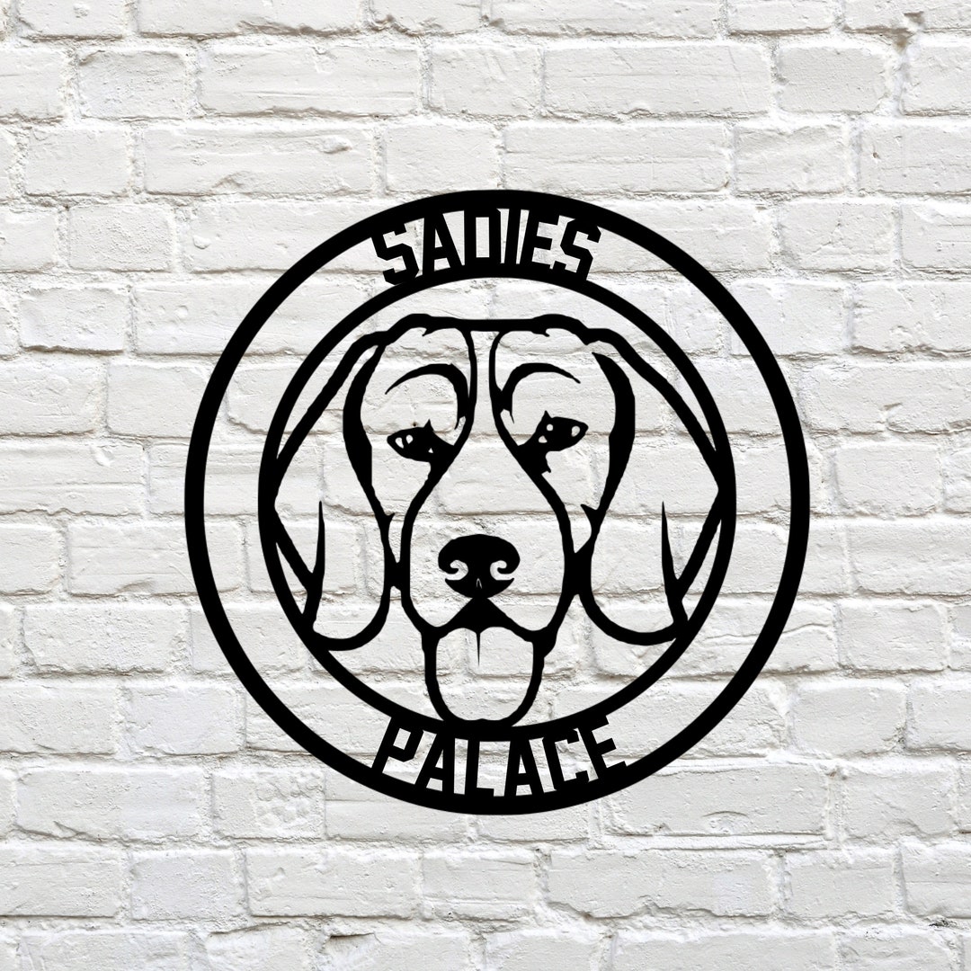 House Security Provided By The Dog - Funny Personalized Dog Metal Sign main image 1