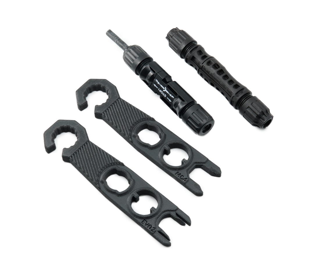 Mc4 Evo2 Connector Assembly Set PV Tool for Solar, Socket Wrench ...