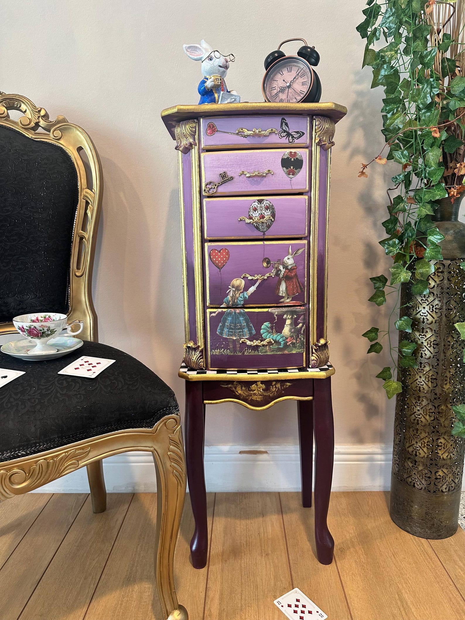 Alice in Wonderland Jewelry Box