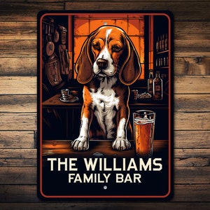 直筆サイン入 HOUND DOG「we are the HOUND DOG」 Beware of Bloodhound Sign, Dog Breed Sign, Bloodhound Gift, Dog
