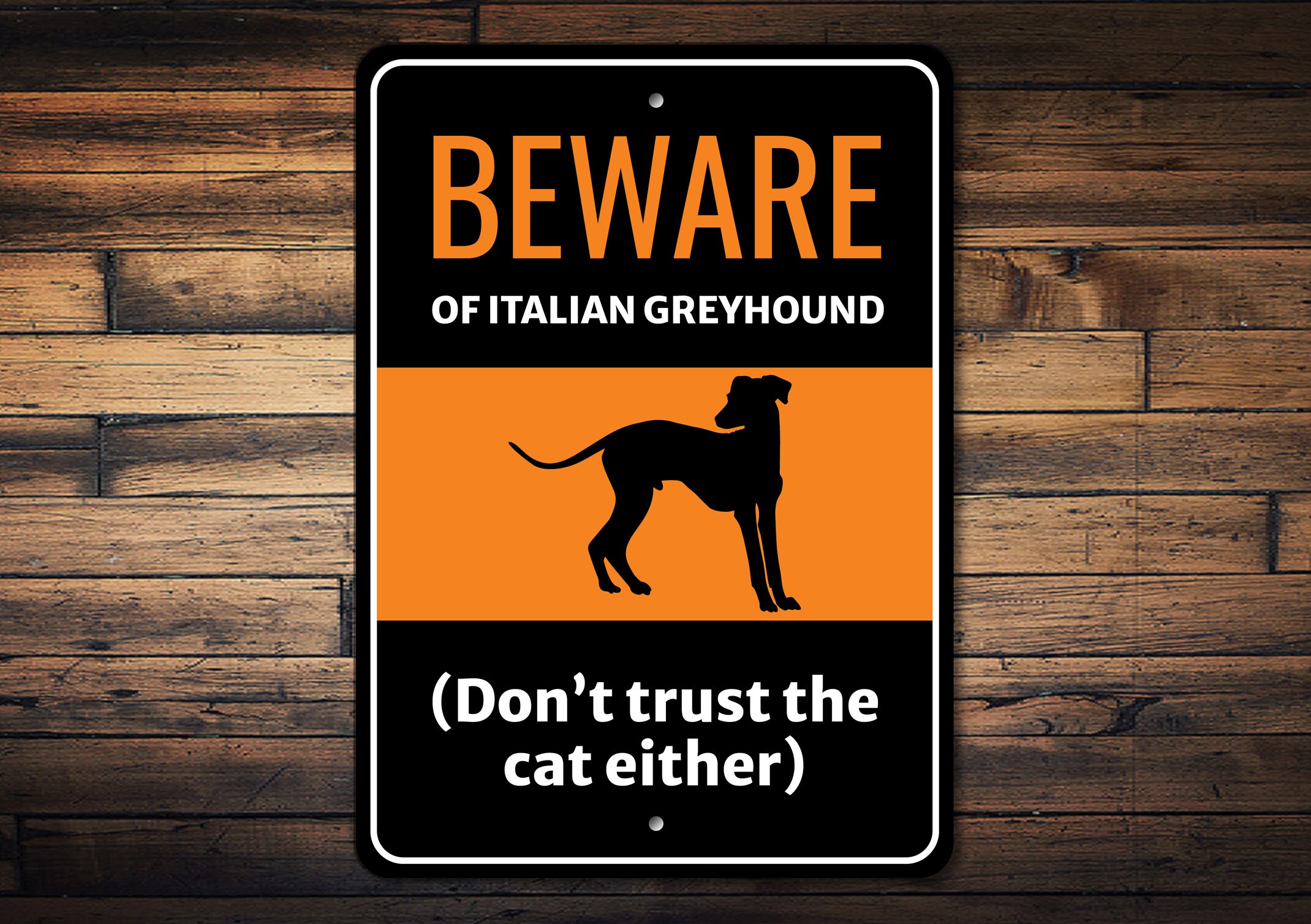 Italian Greyhound Sign, Greyhound Gift, Greyhound Decor, Dog