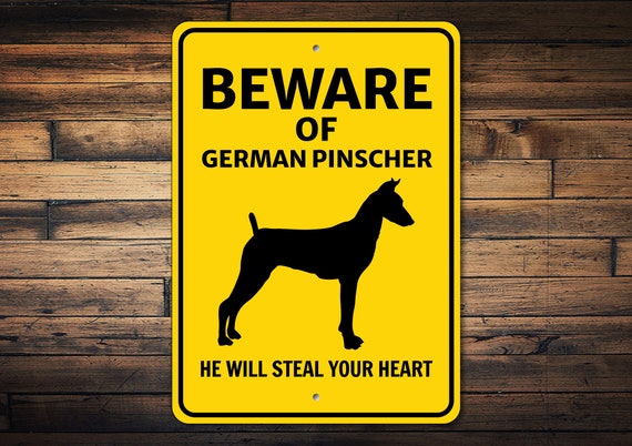 Beware Of Dog Sign Segnale Di Avvertimento Per Cani Da 10 X 17 Cm, In Metallo, Riflettente, Robusto, Alluminio, Resistente Alle Intemperie