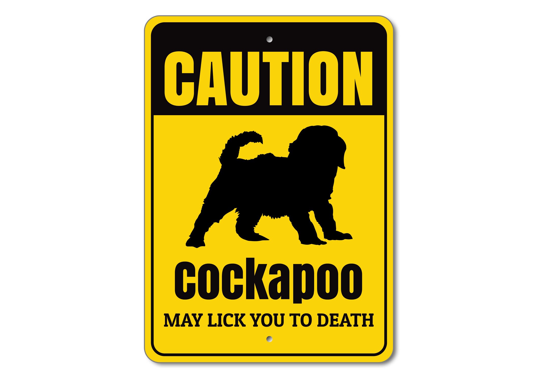 Cockapoo Inside Sign Cockapoo Sign, Caution Dog Sign, Dog Breed Sign, Cockapoo Decor ...