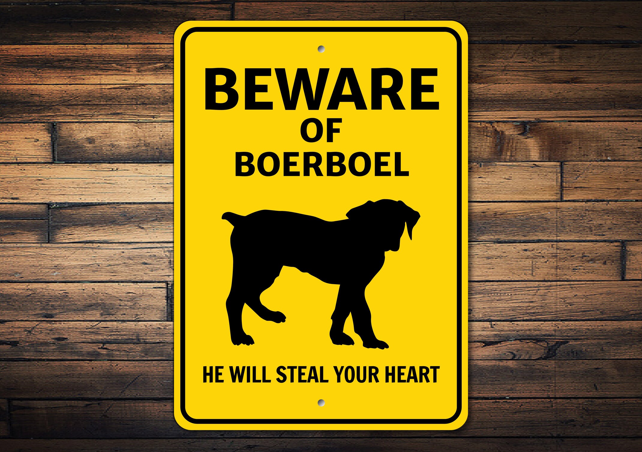 Beware of Boerboel Dog Sign Boerboel Wall Sign Dog Breed Warning Sign Boerboel Gift Boerboel Owner Gift Dog Metal Sign Etsy