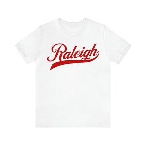 Raleigh NC Unisex Jersey Short Sleeve Tee Eastern North Carolina T-Shirt 984 gift for him 919 RAL Apparel Research Triangle City of Oaks image 5