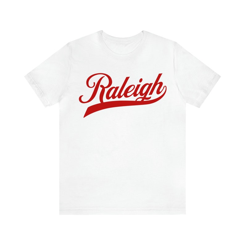Raleigh NC Unisex Jersey Short Sleeve Tee Eastern North Carolina T-Shirt 984 gift for him 919 RAL Apparel Research Triangle City of Oaks image 5