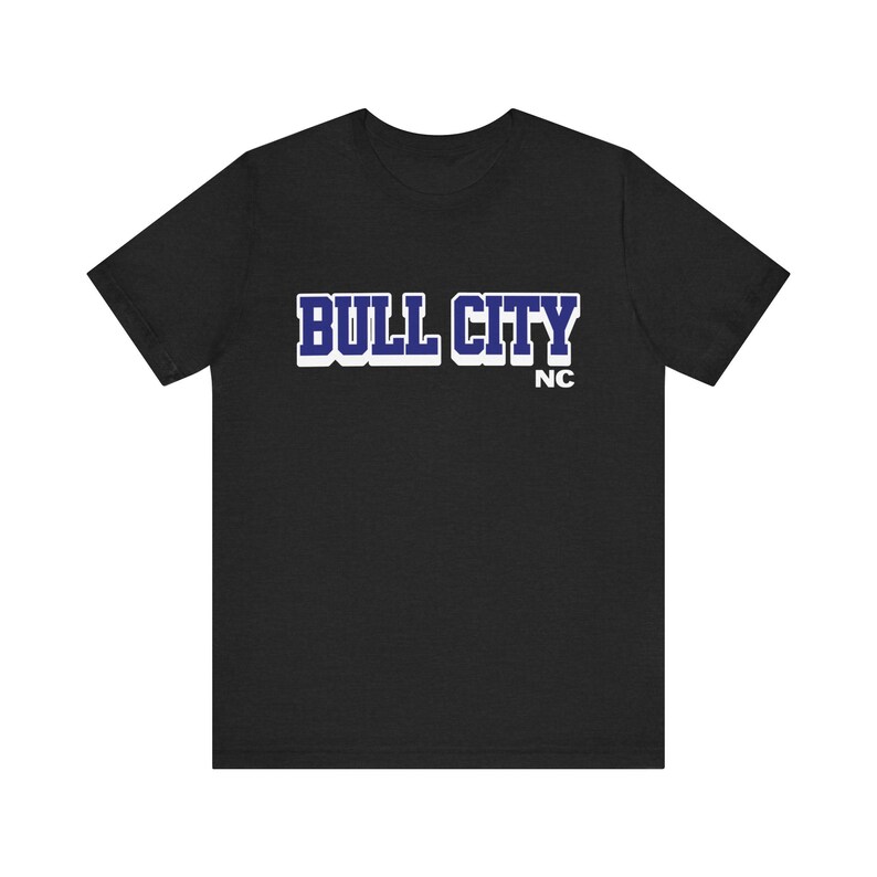 Durham NC Bull City Short Sleeve Tee North Carolina Durham Pride T-shirt Fan Dad Father's Day Gift Research Triangle Souvenir image 4