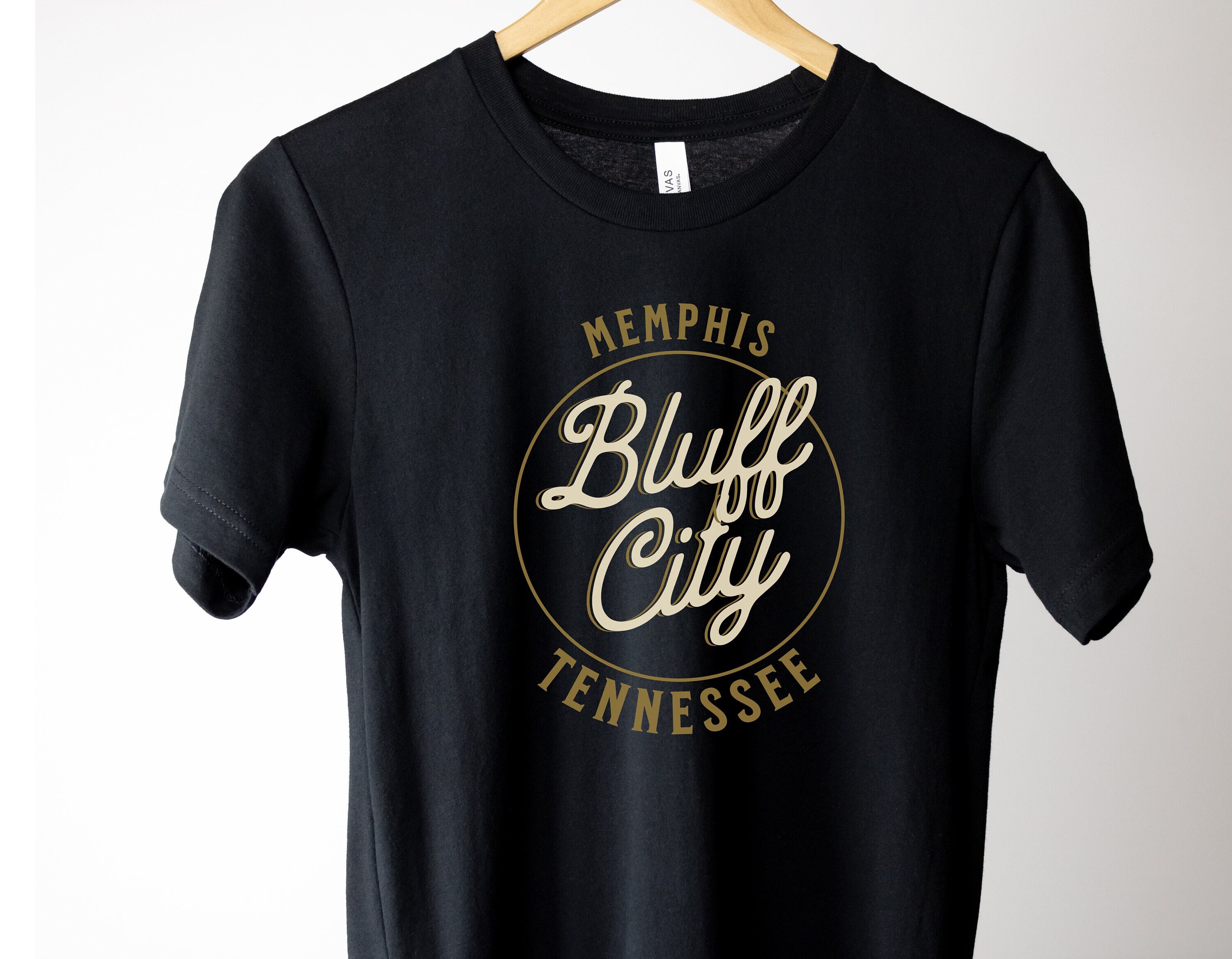 Memphis TN Bluff City Unisex Short Sleeve Tee Mem Tennessee Gift 901 Shirt Grind City Apparel Home of The Blues Gear Beal Street T-Shirt