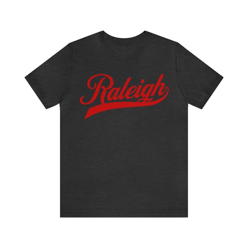 Raleigh NC Unisex Jersey Short Sleeve Tee Eastern North Carolina T-Shirt 984 gift for him 919 RAL Apparel Research Triangle City of Oaks image 4