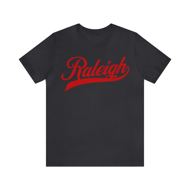 Raleigh NC Unisex Jersey Short Sleeve Tee Eastern North Carolina T-Shirt 984 gift for him 919 RAL Apparel Research Triangle City of Oaks image 3