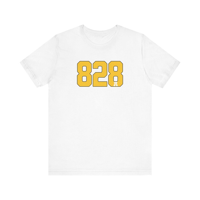 828 Western NC Area Code Unisex Short Sleeve Tee North Carolina T-shirt 843 Blue Ridge Mountains Asheville T-Shirt Boone Gift Brevard Gear image 3