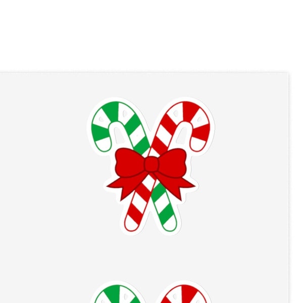 Candy Cane Card Etsy