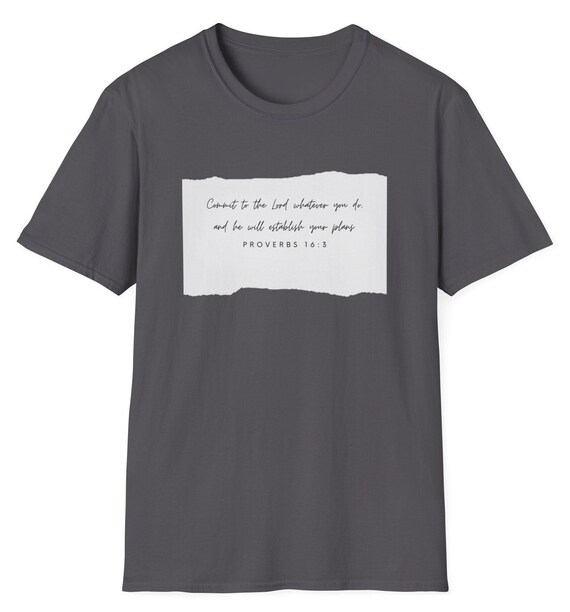 Commit to the Lord T shirt Commit to the Lord T shirt