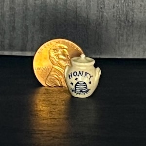 IGMA Jane Graber Honey Pot - signiert und datiert 2003 - Maßstab 1:12 Puppenhaus Miniatur