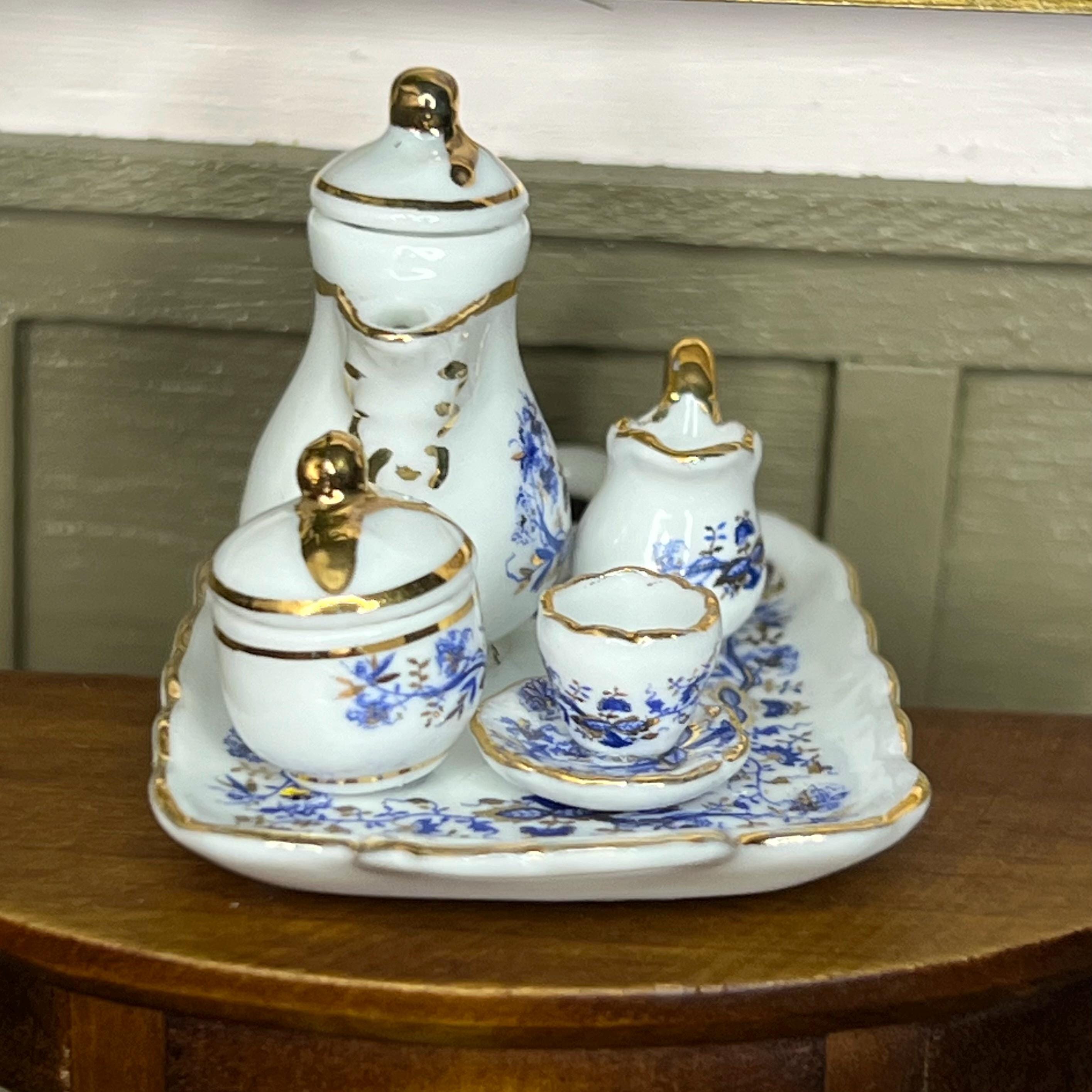 Reutter Porzellan Tea Set - Dollhouse Miniature 1:12 - Etsy Reutter Porzellan Tea Set - Dollhouse Miniature 1:12 - Etsy