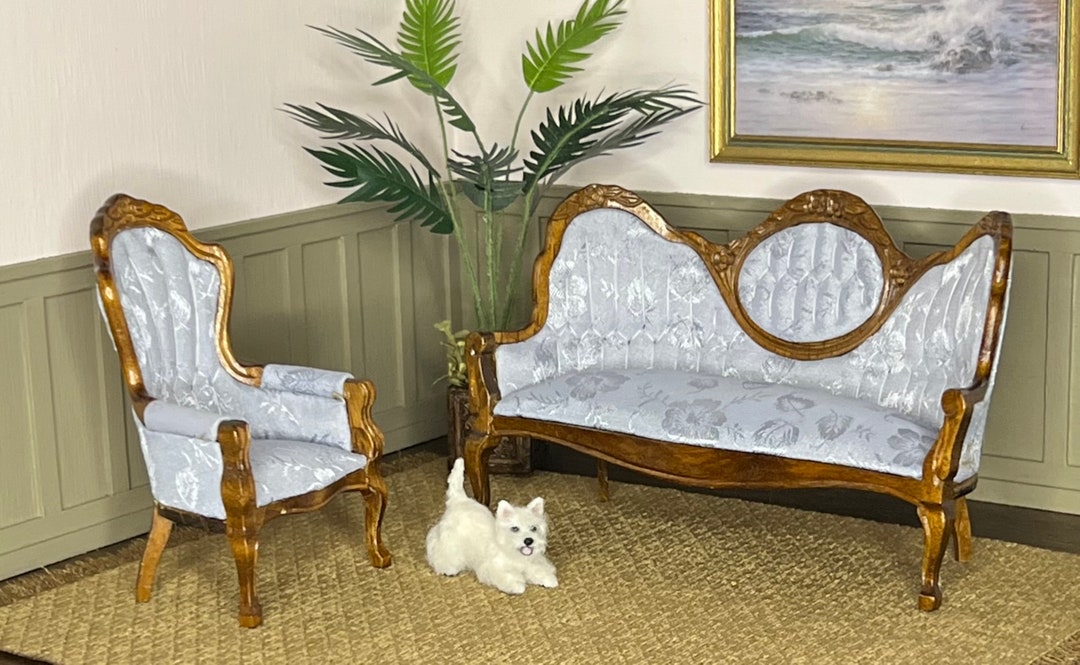 1:12 Scale Dollhouse Gentleman's Set - Miniature Furniture & Accessories For Dollhouse Scenes - View #6