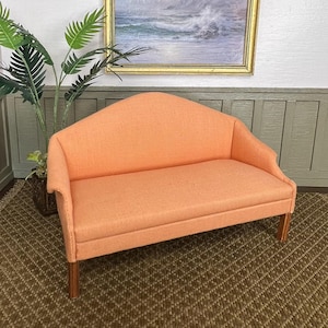1981 d. Anne Ruff Vintage Sofa - Dollhouse Miniature 1:12