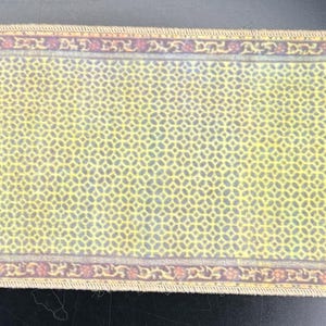 Keshishian Miniature Carpet #007 “Chinese Runner” - 10.25” (L) x 4” (W) – Vintage 1:12 Scale Dollhouse Miniature