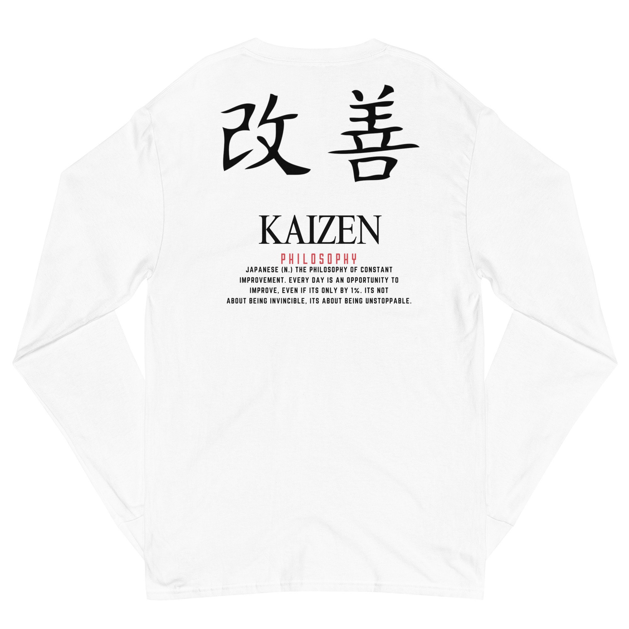 Champion 'kaizen'-shirt heren met lange mouwen