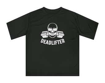 Gym Performance T-shirt, trainingshirt, oversized T-shirt, tillen, atletisch T-shirt, Deadlifter.