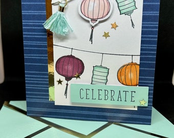 Handmade Celebrate Card