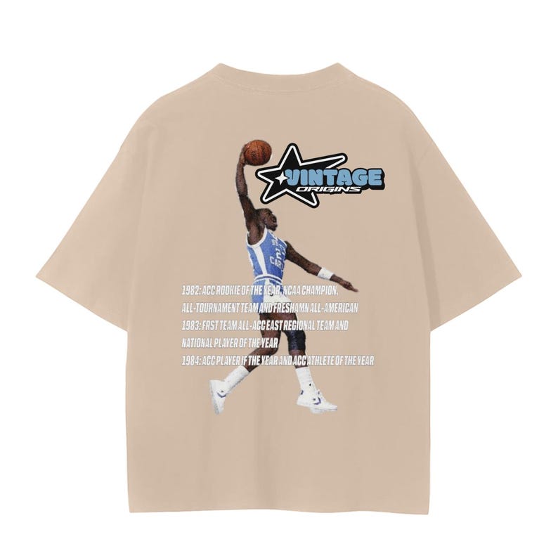 Vintage Michael Jordan UNC T-Shirt image 6